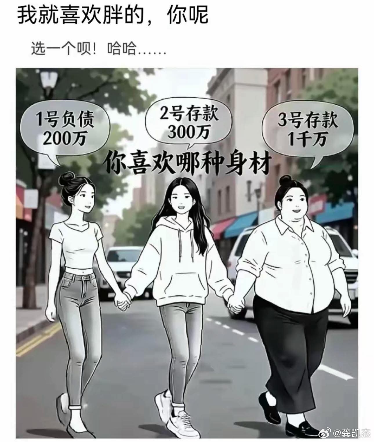 这三种情况是你你会选择哪种？ 