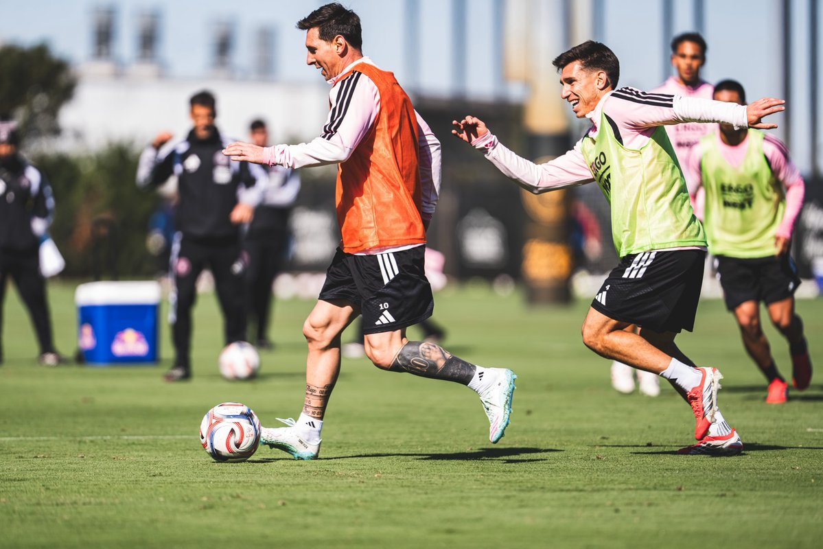 今日梅西。足球美职联