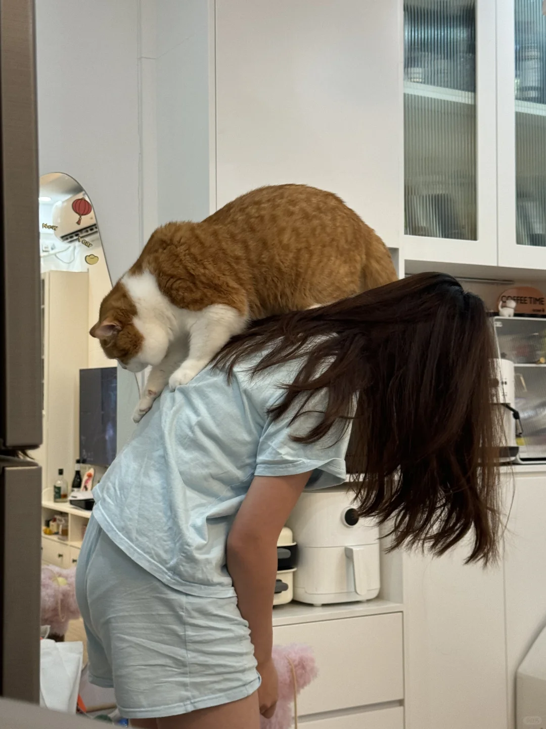 妈有教过你耍杂技？