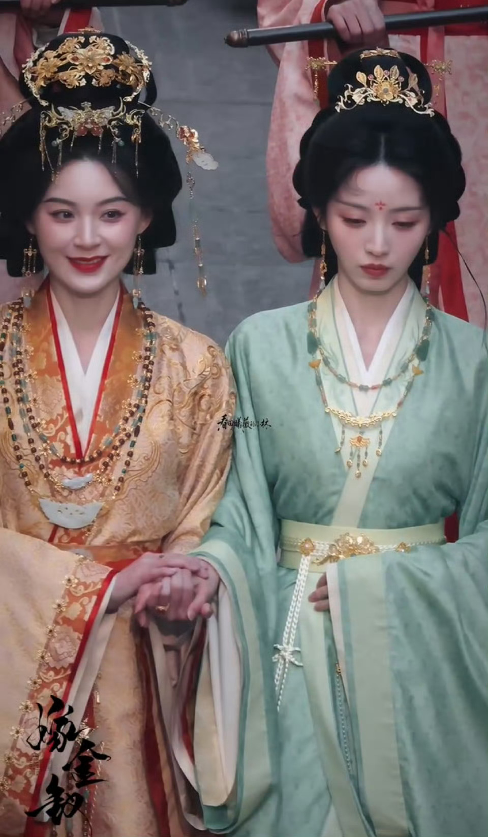 田曦薇毛林林同框路透田曦薇毛林林新剧演母女，毛林林都演妈妈了  我的天田曦薇毛林