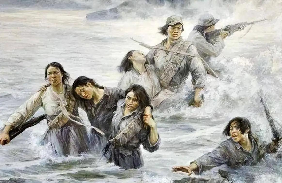 1938年一天深夜，兽性大发的敌人，想到附近村子找几个妇女。然而，就在他们靠近村