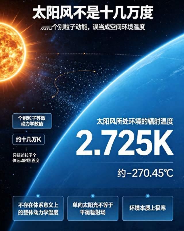别再被误导！太阳风十几万度高温，其实是一个巨大的概念误区
