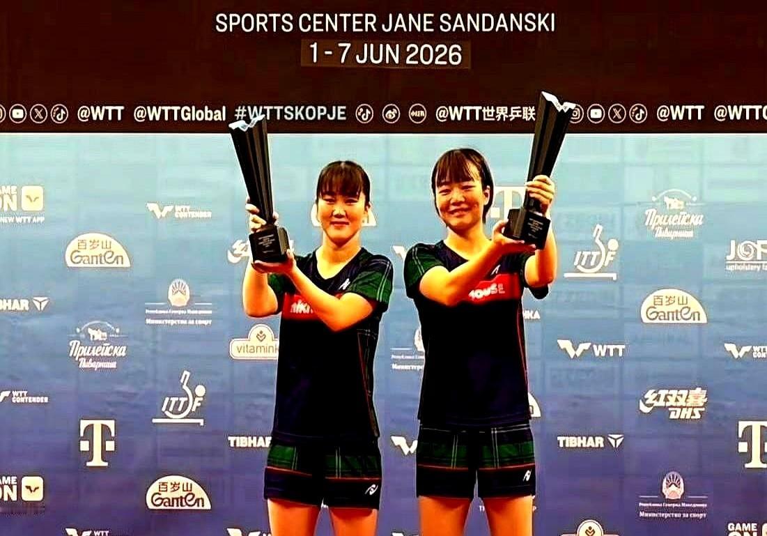日本乒乓球队这是什么打法？女单四强全是自己人，直接在北马其顿办起了内部教学赛。