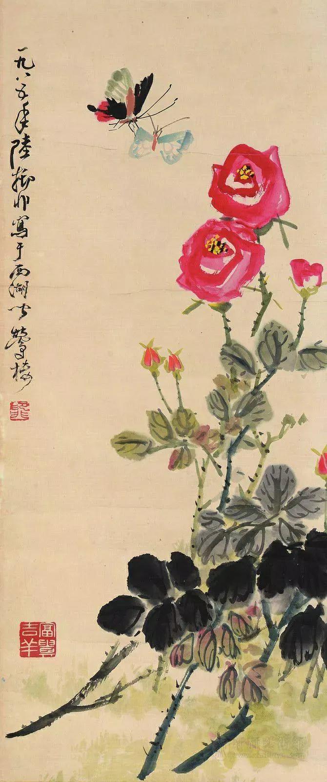 莫讶韩凭为蛱蝶，
     等闲飞上别枝花