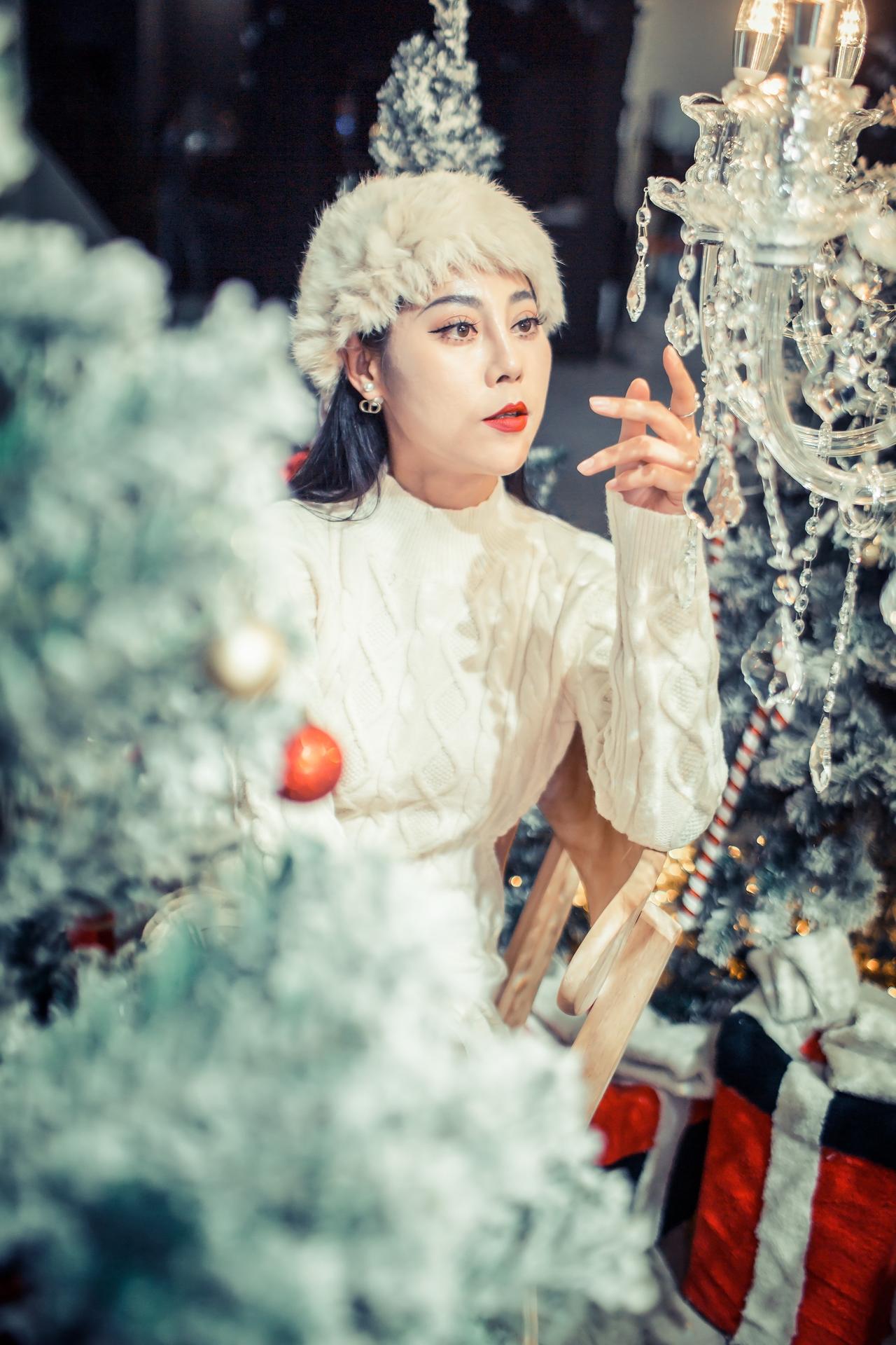 圣诞圣诞出片灵感库  今年圣诞绝不傻站比耶  白色圣诞  用最圣诞的照片配最温柔