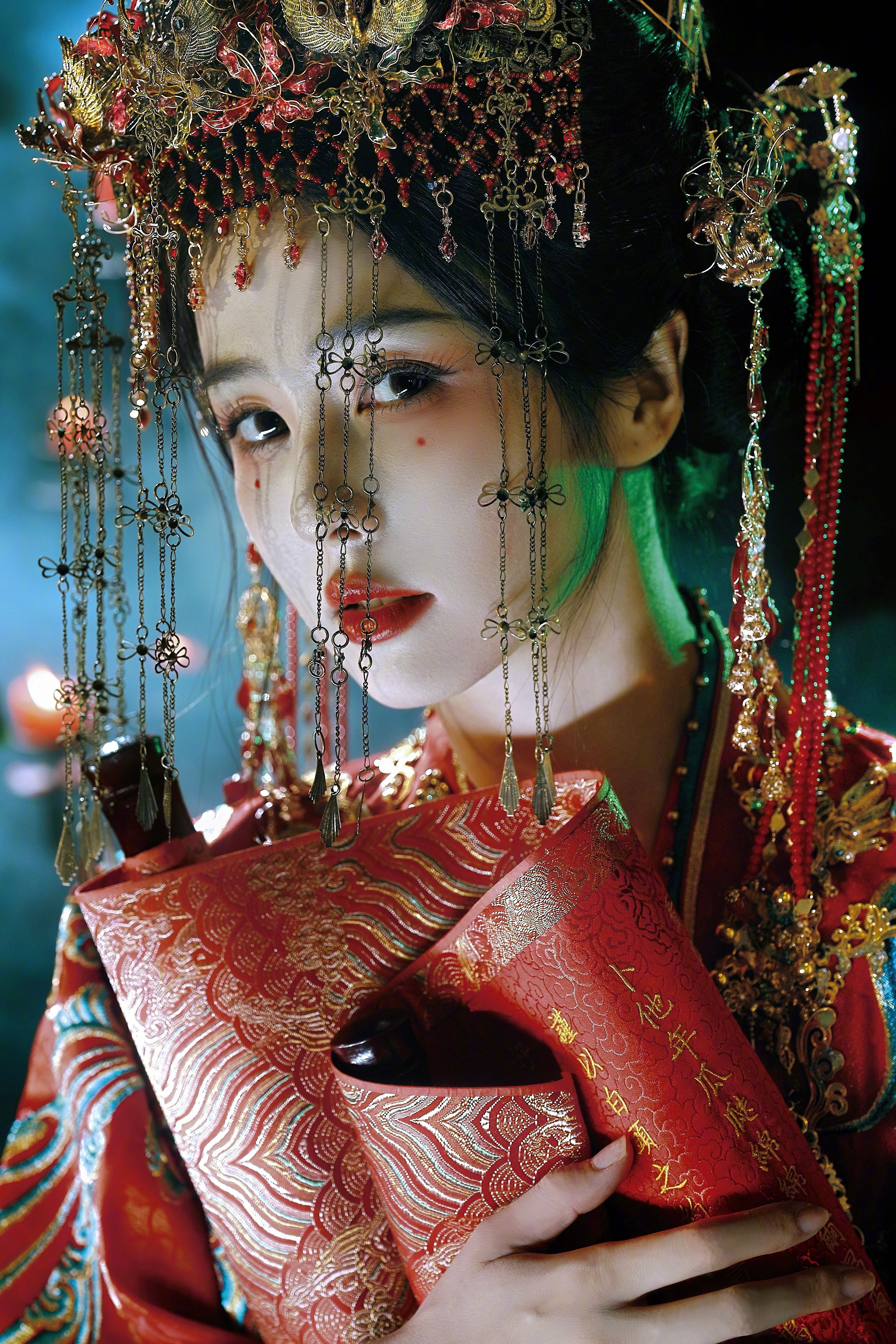 白鹿营业的神 白鹿鬼新娘写真