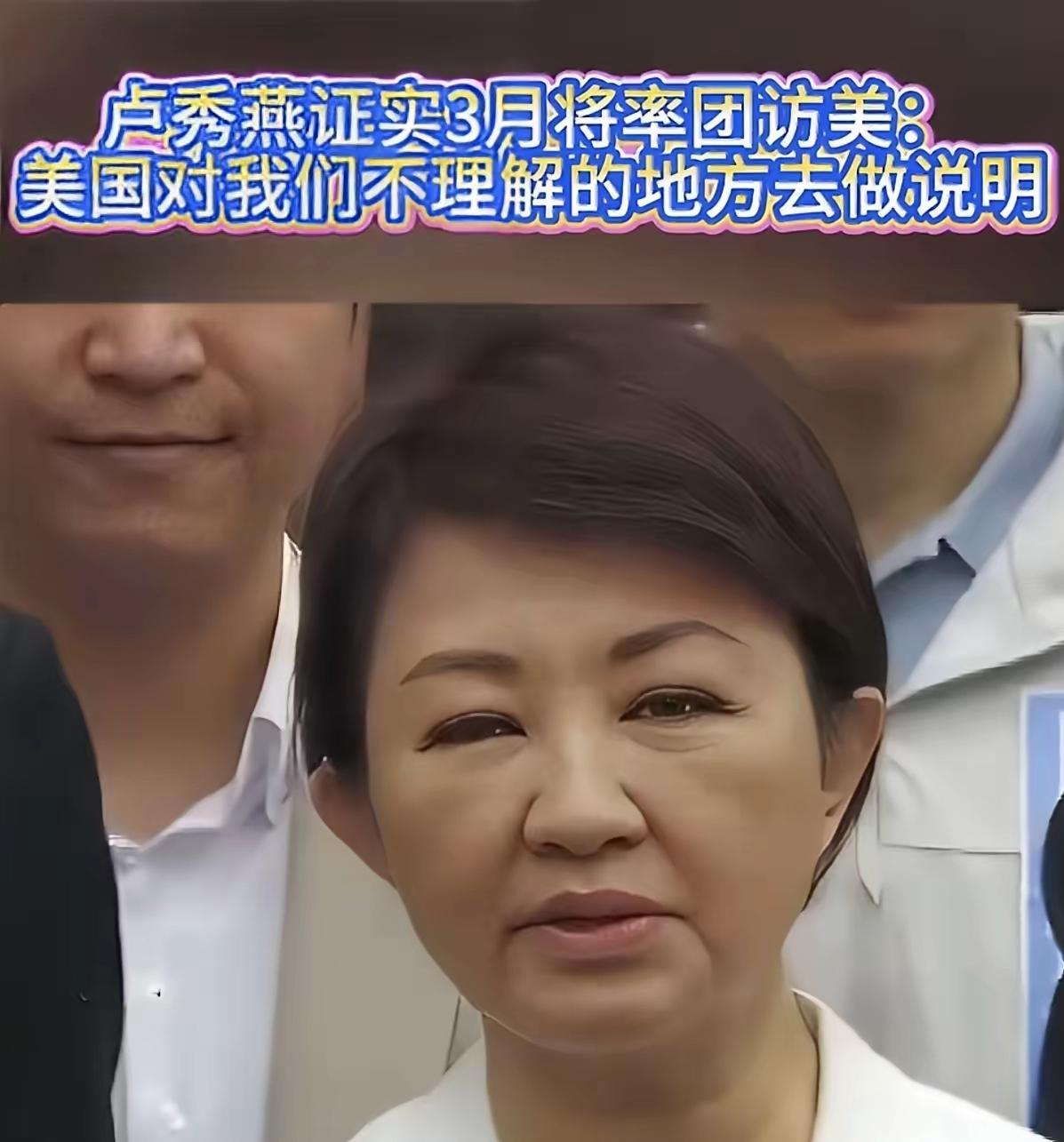 卢秀燕准备出访美国，郑丽文则选择前往大陆。两人动作分明，一个主打对美关系，一个主