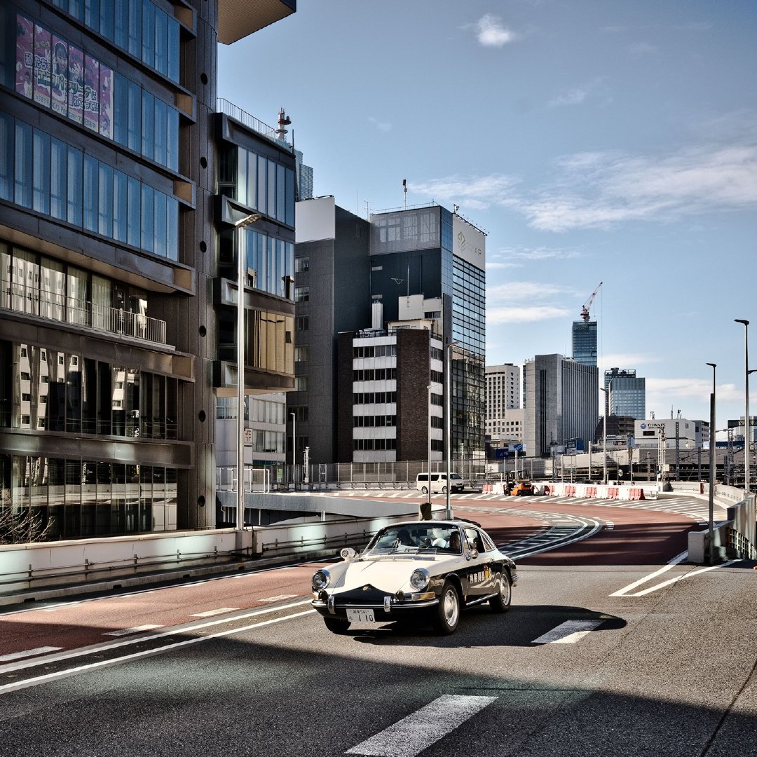 东京KK线 高架桥上的保时捷车聚活动 pt.22 日本风情画 东京KK线 KK线