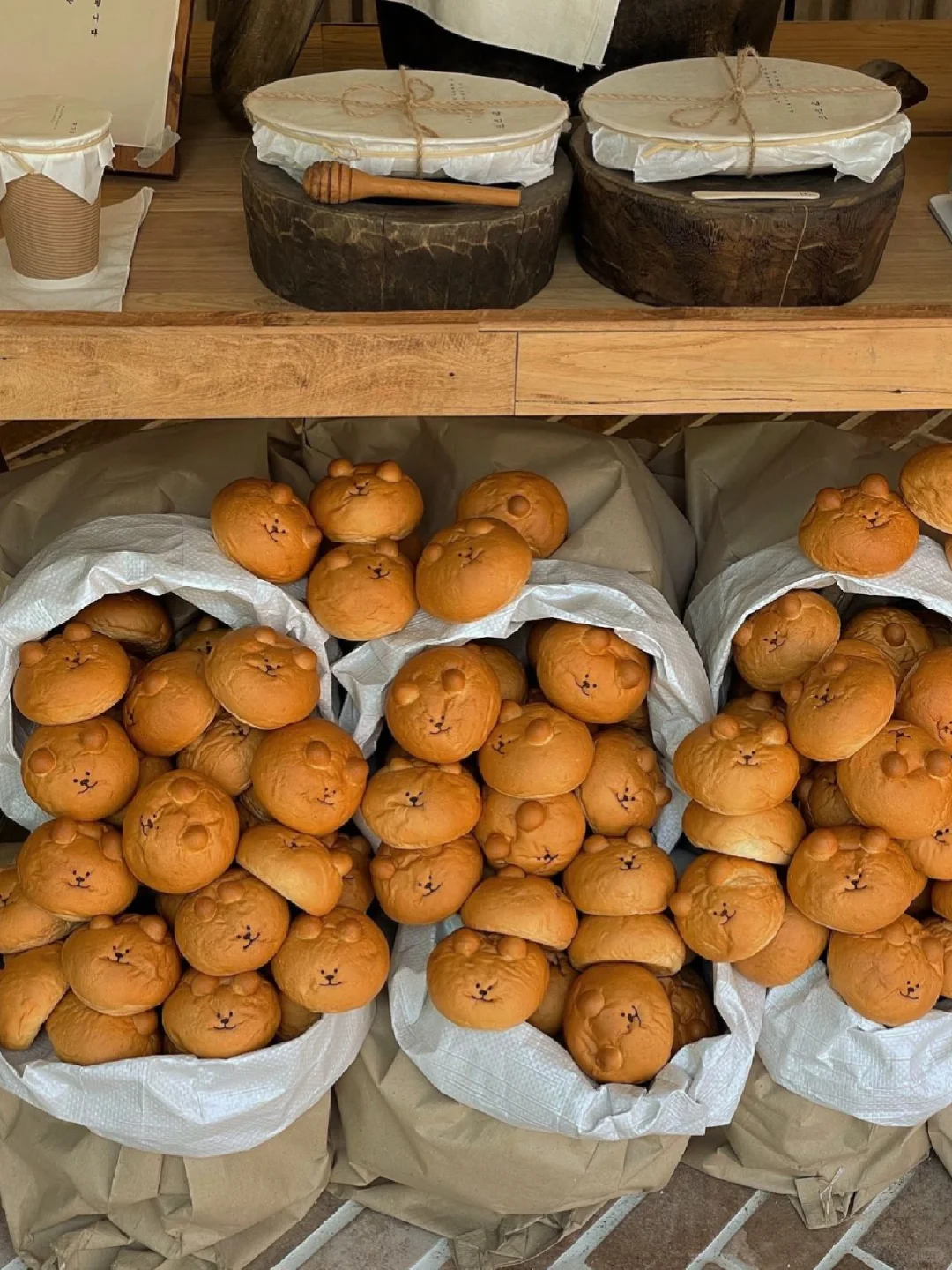 🇰🇷首尔可可爱爱小熊面包🍞