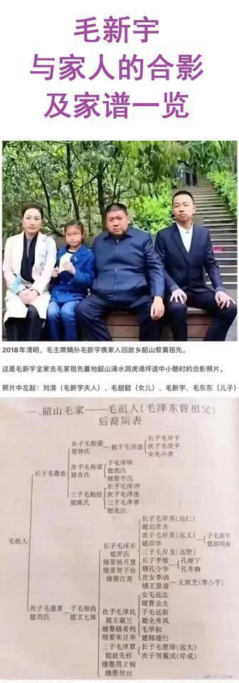 这是最全的主席家谱。
毛岸英的大名，也写出来了。

大名就是族谱中的名字，毛岸英