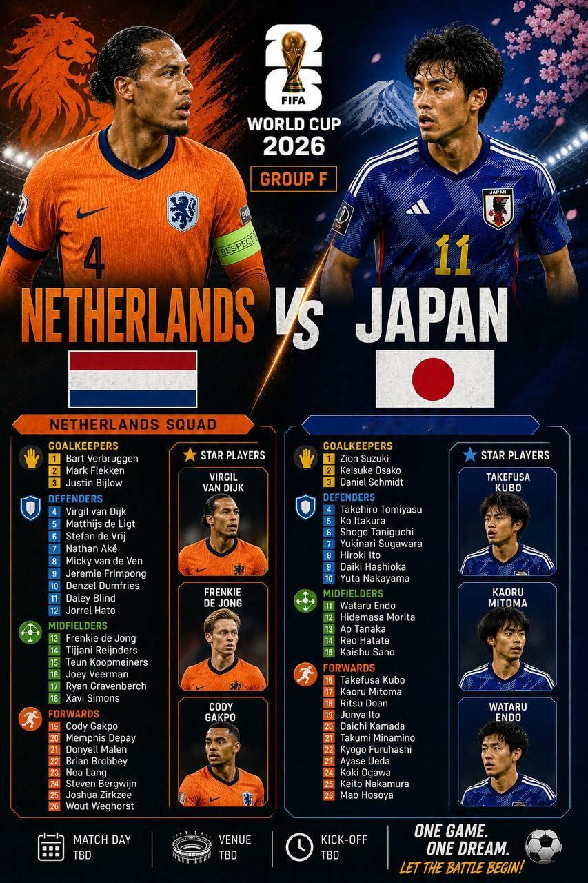 亚洲之光遇天花板！日本要被荷兰上课？日本最近猛得离谱，连巴西英格兰都能赢，但这次