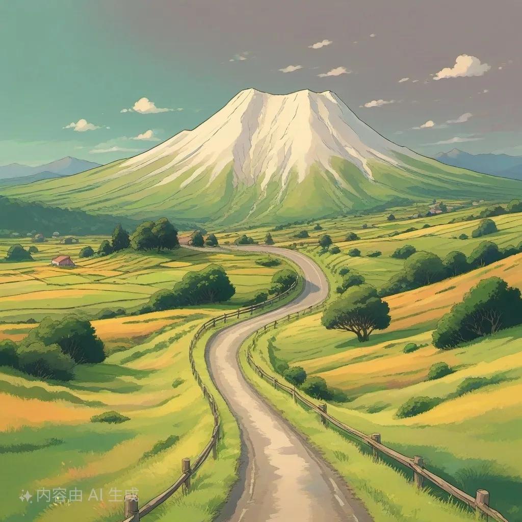 王铎:我制作的人工智能油画《圣山》
朋友们，我今天下午，通过人工智能，为自己画了