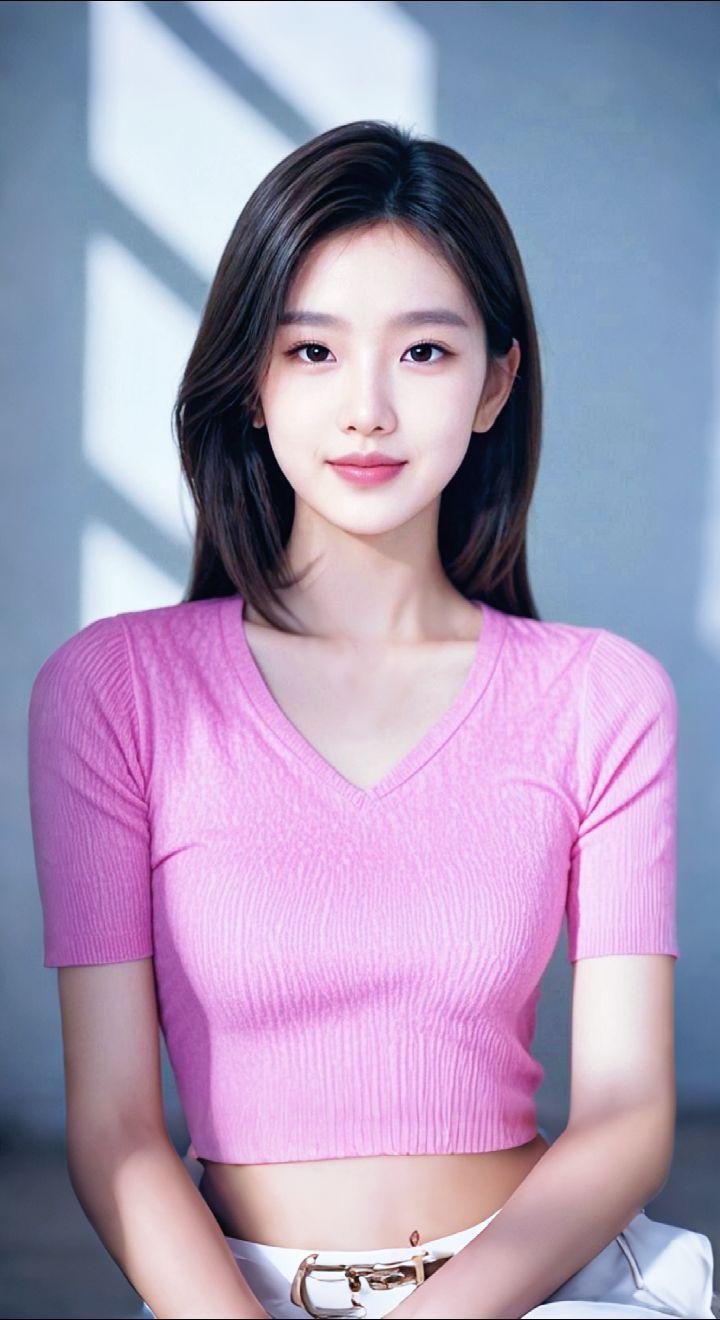 AI扩图 AI粉漾女神