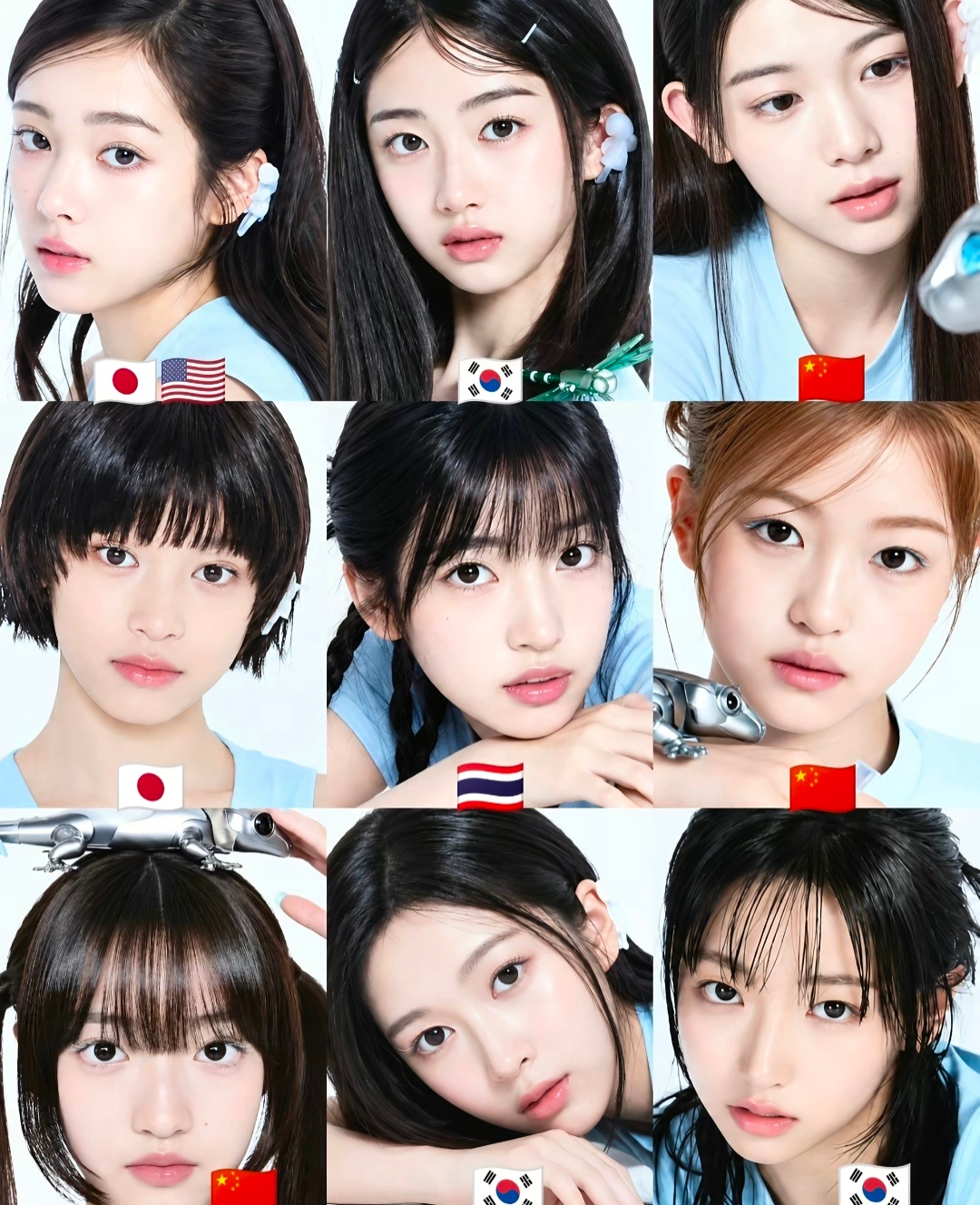 李秀满新女团A20 LITE于今天出道，你们最期待哪个女孩。 ​​​
