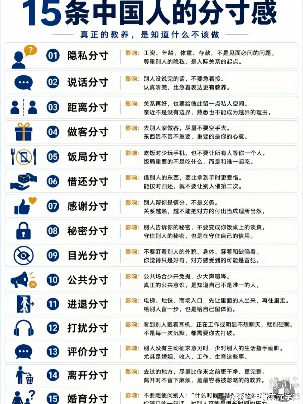 15条中国人的分寸感  ​​​