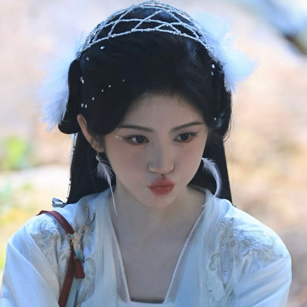 苏绿夏你好萌！﻿﻿鞠婧祎苏绿夏