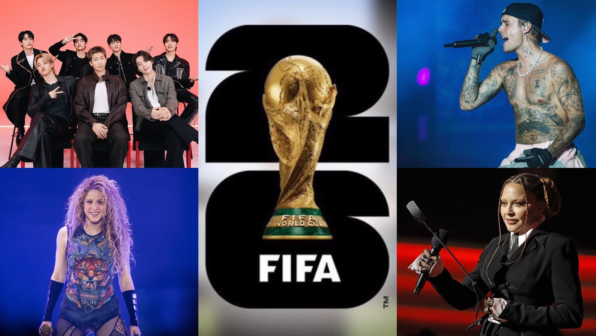 2026 FIFA世界杯决赛中场秀所有社交媒体平台最热门的表演（互动量）1️⃣ 