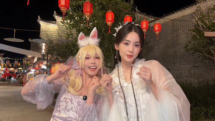 娜扎嫦娥皮肤梦回轩辕剑 娜扎的嫦娥装一亮相，满脑子都是轩辕剑小雪！澄澈眼神+飘逸