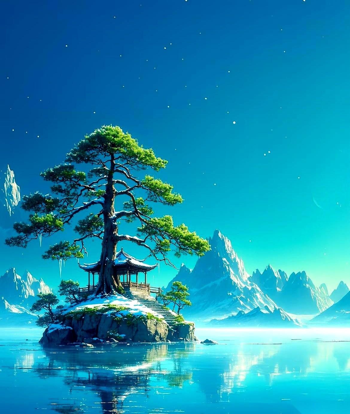 有个上联，就七个字，据说让无数人看到第一眼，脑子里就“嗡”一下。
上联是：一松独