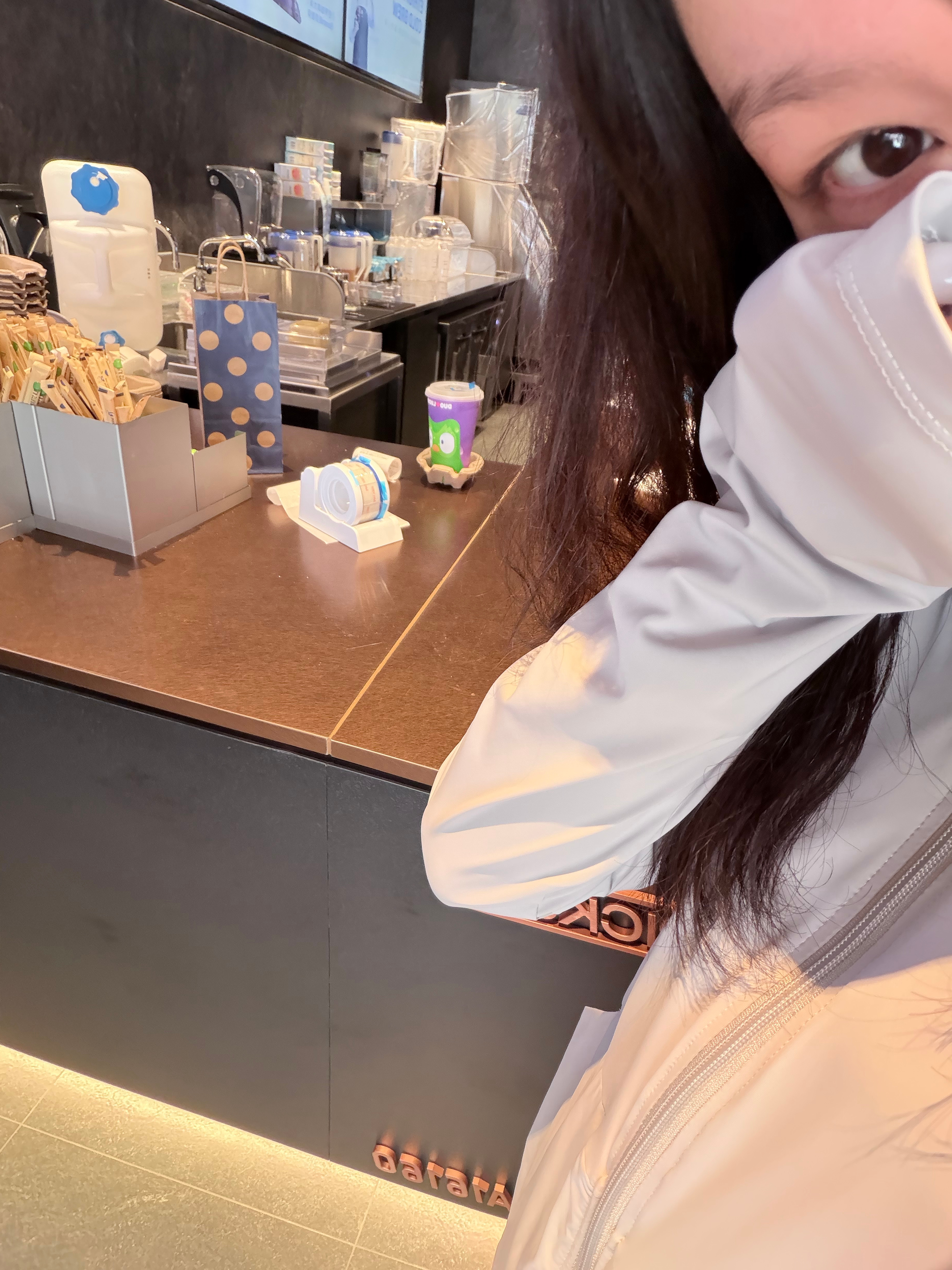 游泳结束买一杯乳酸菌美式甚是惬意校园v计划大学生喜爱内容共创计划日常日常