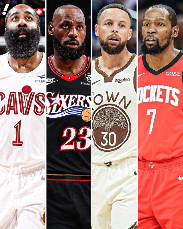 盘点NBA新赛季最值得期待5大球星：詹姆斯、字母哥领跑，哈登上榜