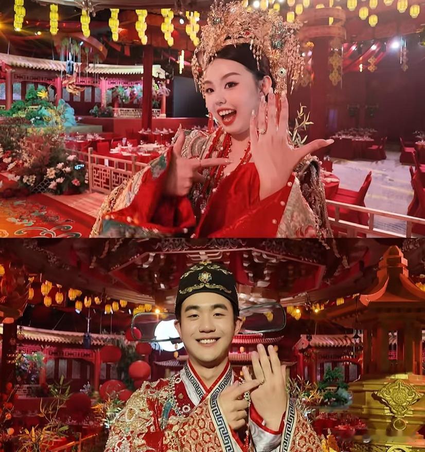 郭妲佼的婚礼
给所有父母提了个醒。

那就是养女儿，别光盯着成绩和才艺，
更要培