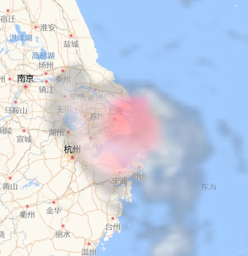 台风贝碧嘉正式登陆在上海