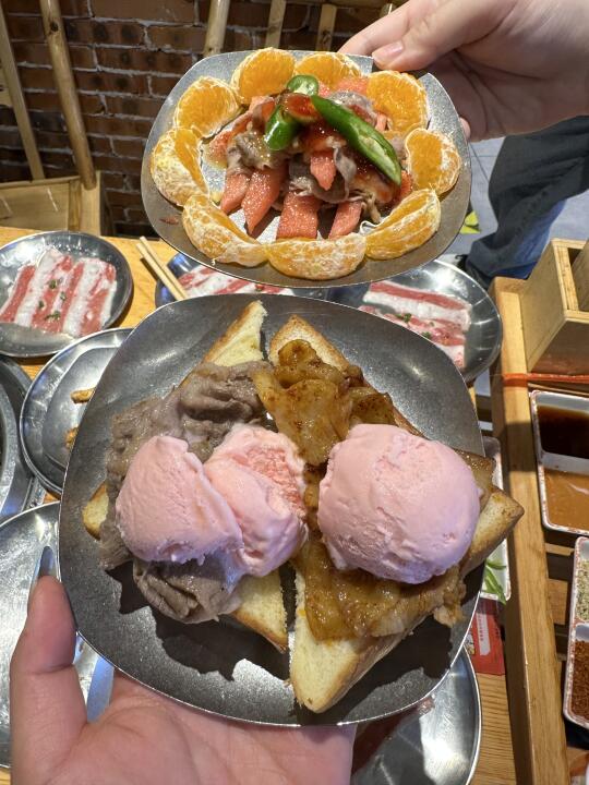 烤肉自助就应该这样吃！！