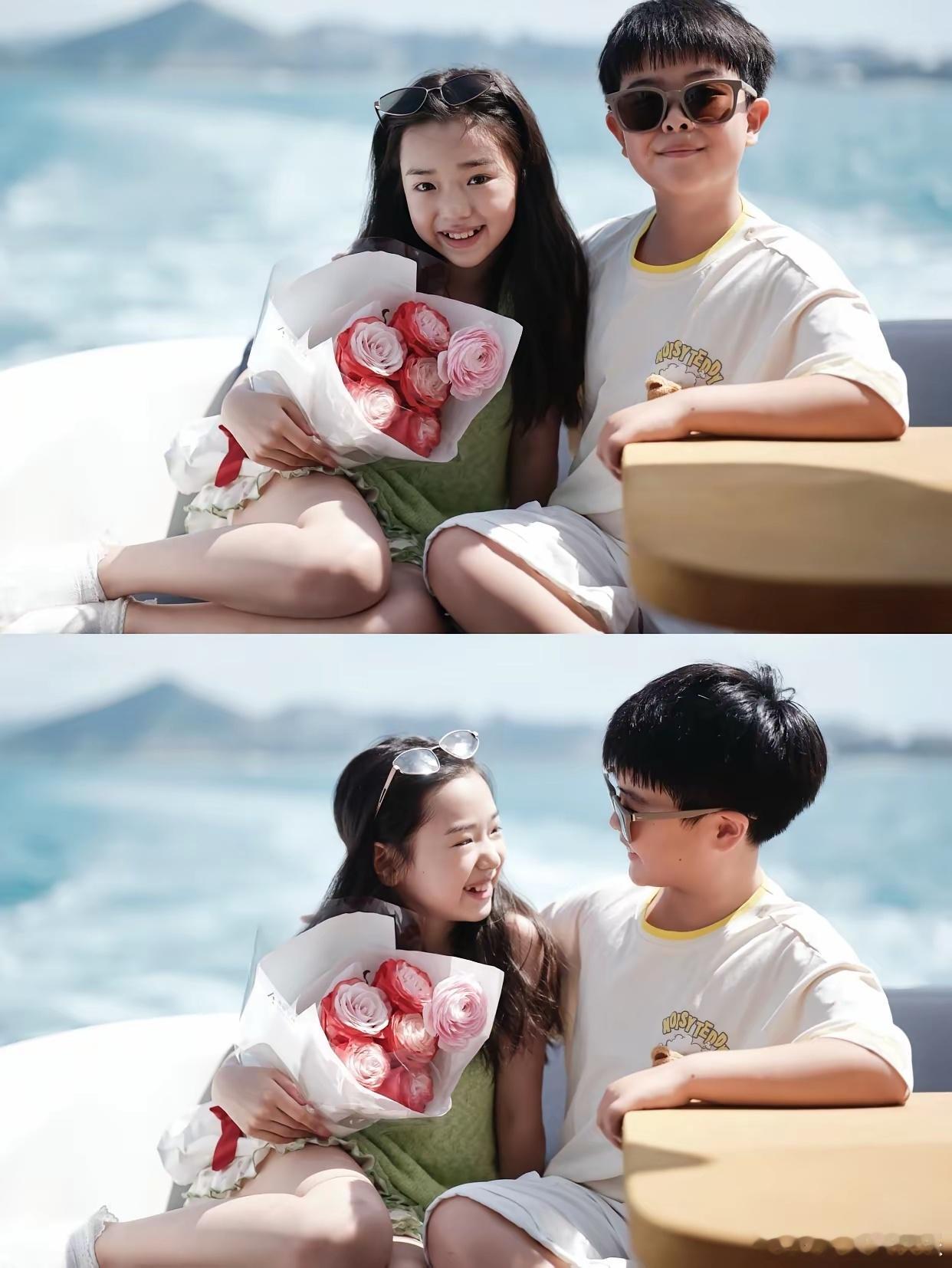 可能同样是带娃出游，第一次切身感受到明星那么有钱，有那么多钱……普通人哆哆嗦嗦拿