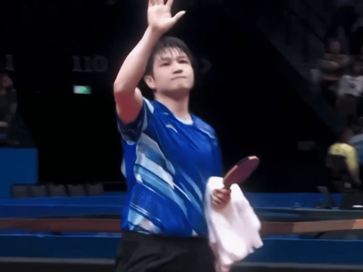 王者归来！赛场上的樊振东，眼神如炬，那份藏在眼底的坚定与执着，不仅是过硬技术的底