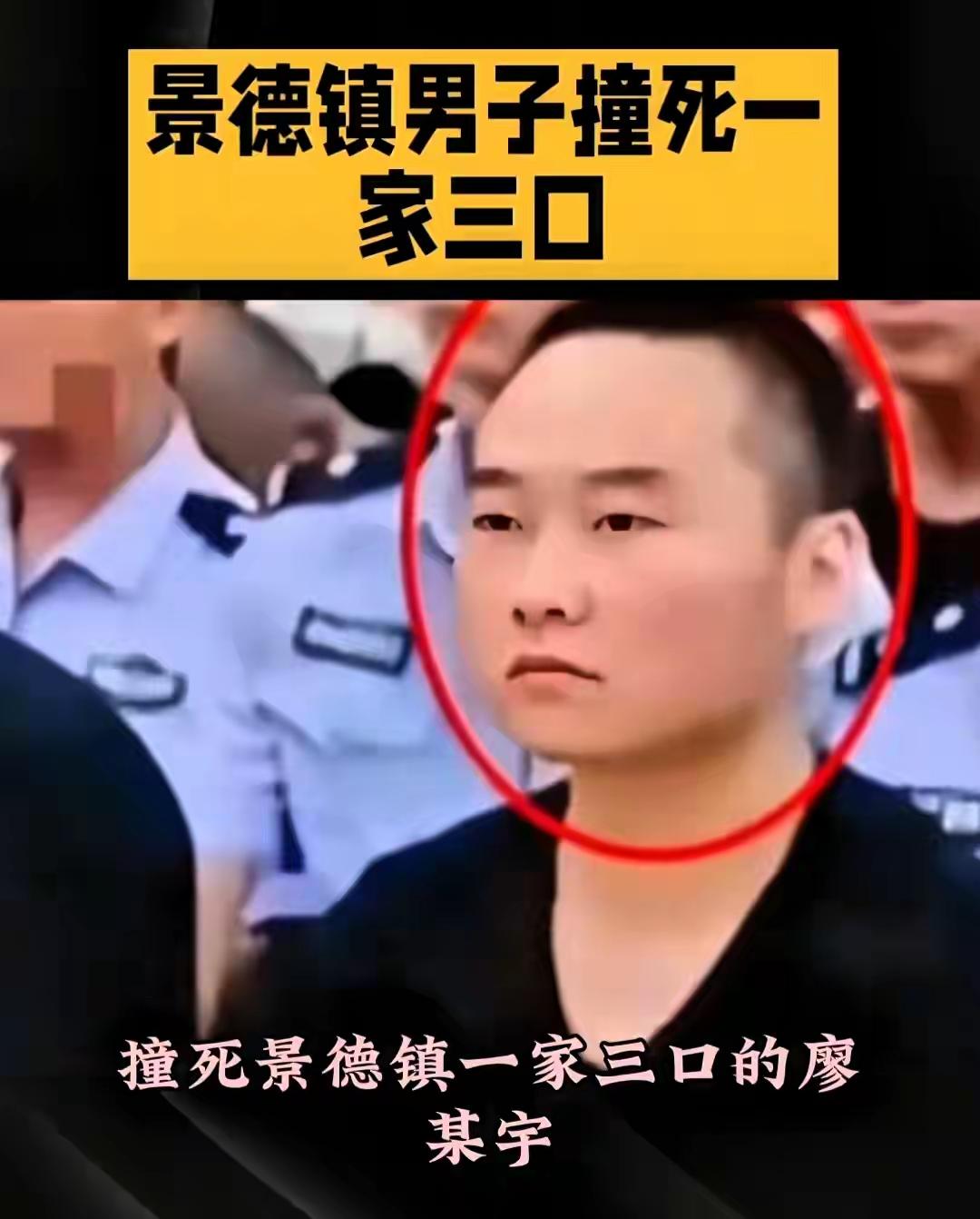 景德镇案这个肇事者廖某宇 ，最后被判了死缓。之所以走到这一步，他的亲爹难辞其咎！