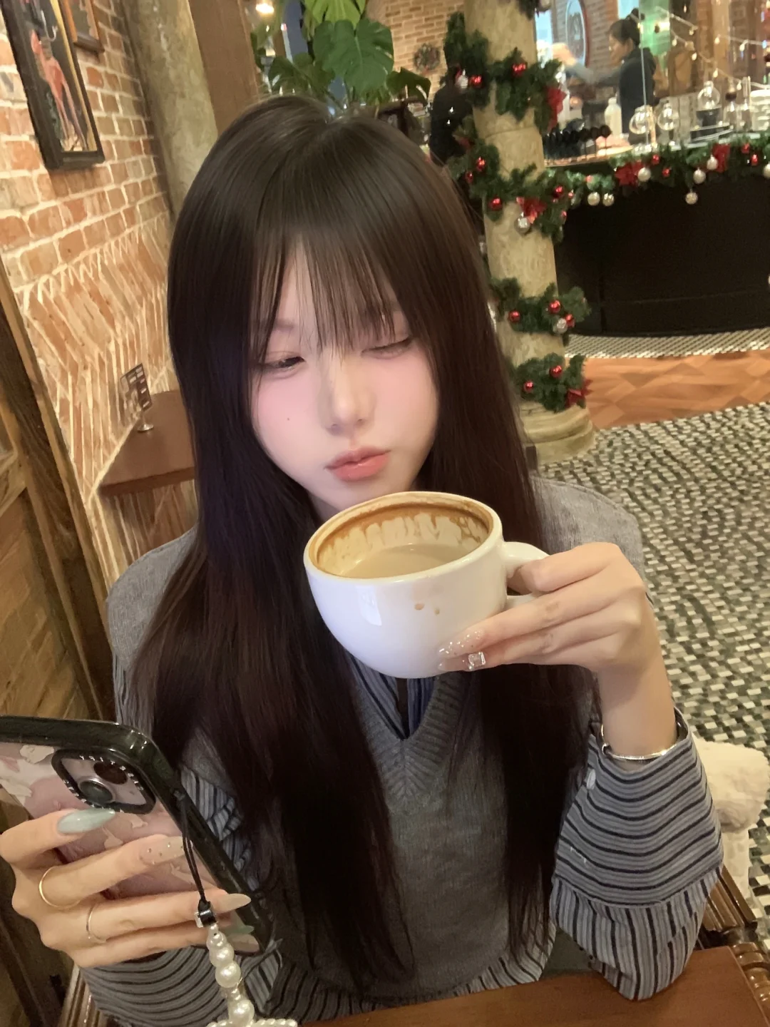 已经有圣诞的氛围啦🎄