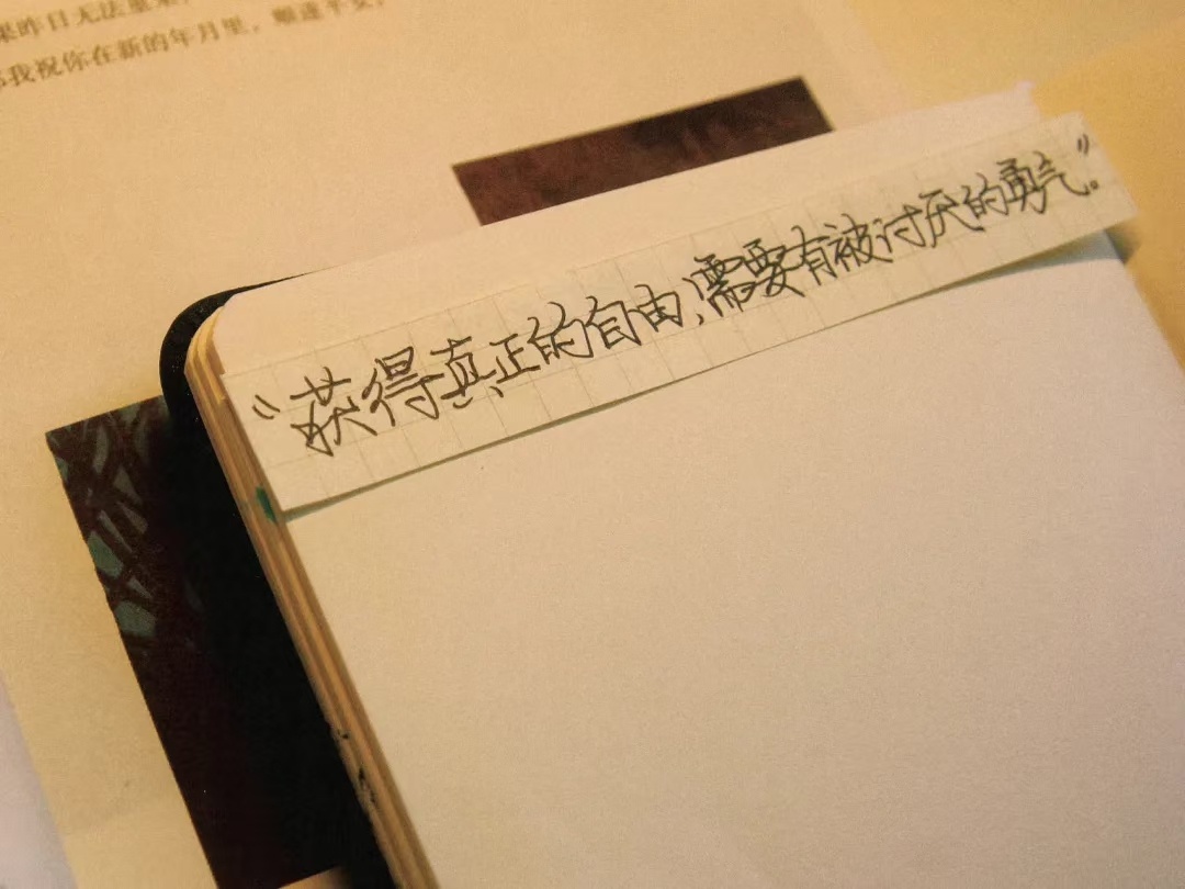 想要获得真正的自由，就​需要有被讨厌的勇气！​ ​​​