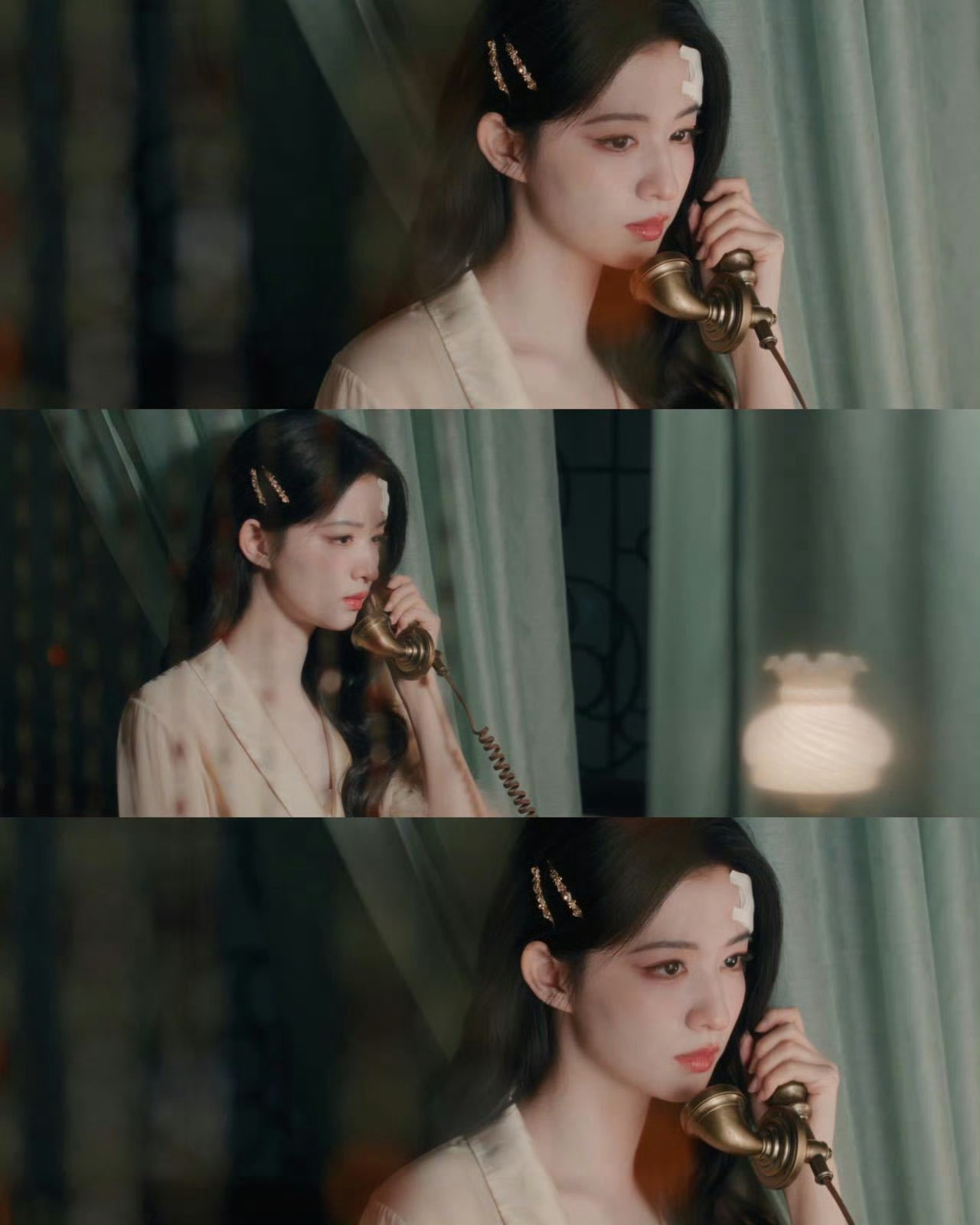 被王楚然演的任素素吓到了昔日干净纯粹的白月光彻底蜕变，一身旗袍优雅端庄，可每一步