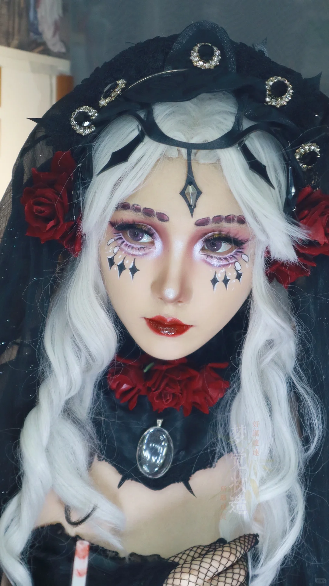 汉服妆娘第一次画第五人格cos，还可以吗？