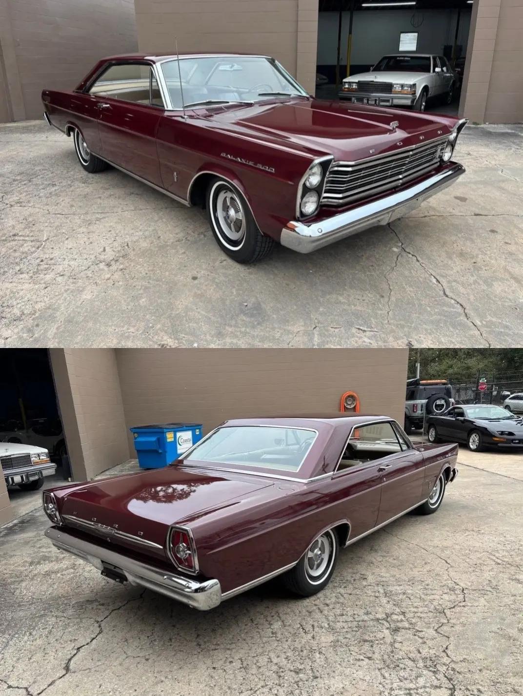 1965 年的 Ford Galaxie 500，是那段美国豪华与速度并行不悖的