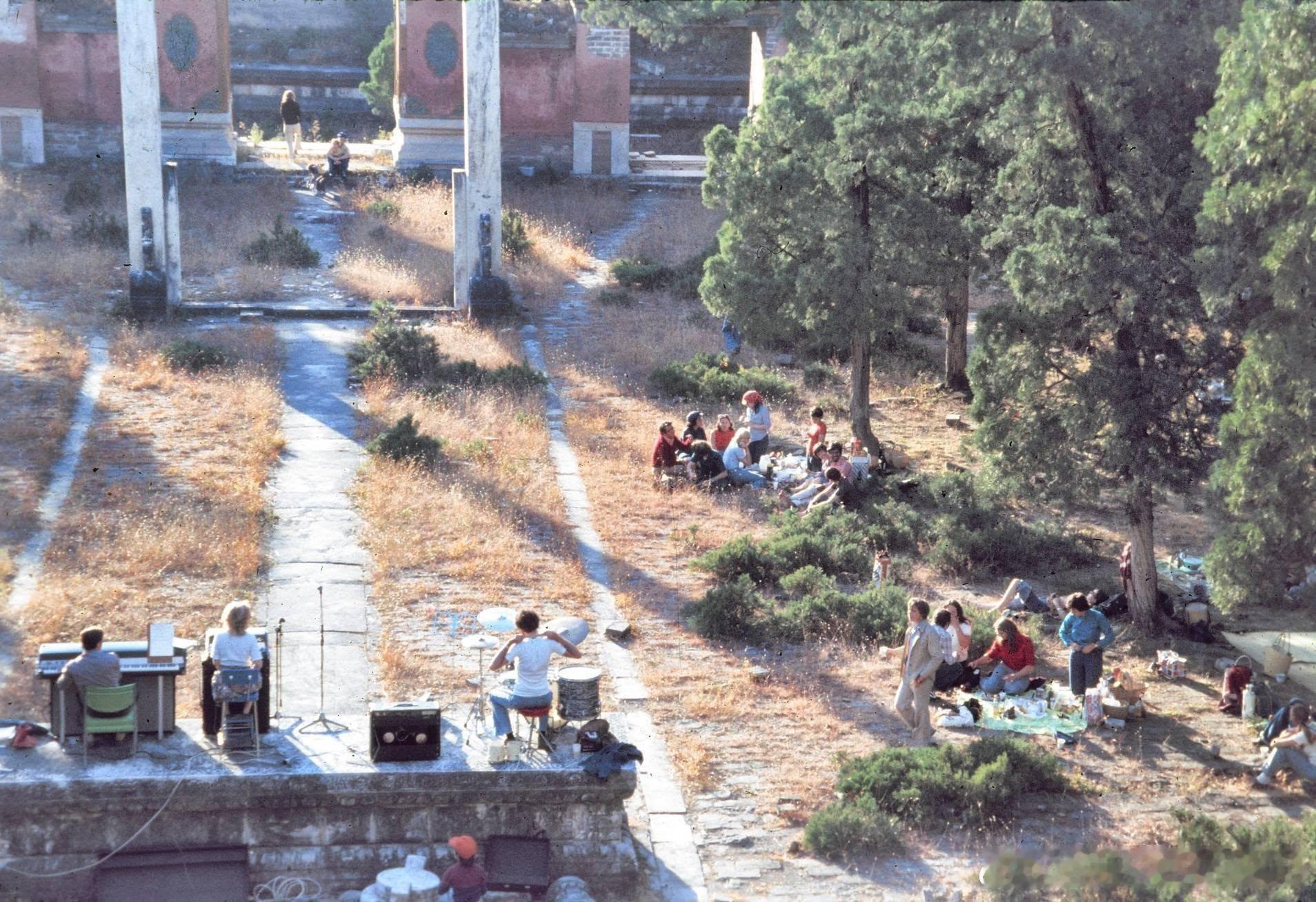 1978年北京明陵一角老北京 ​​​
