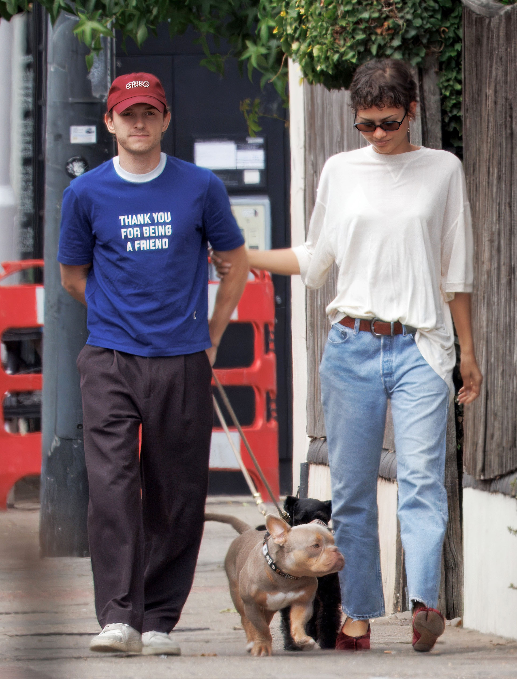 Zendaya ＆ Tom Holland 荷兰弟赞达亚在伦敦出街look 