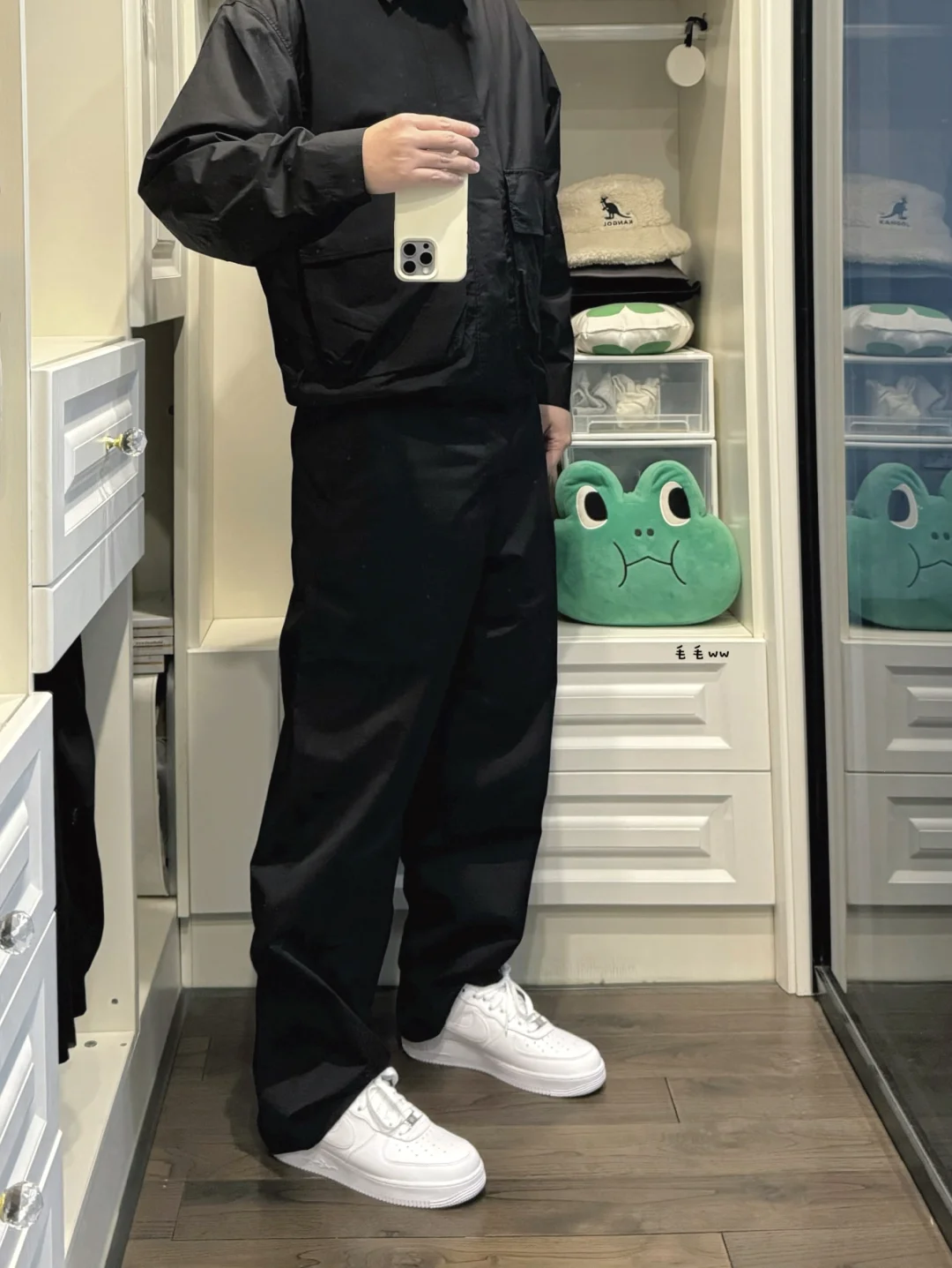 显瘦黑色系｜优衣库穿搭