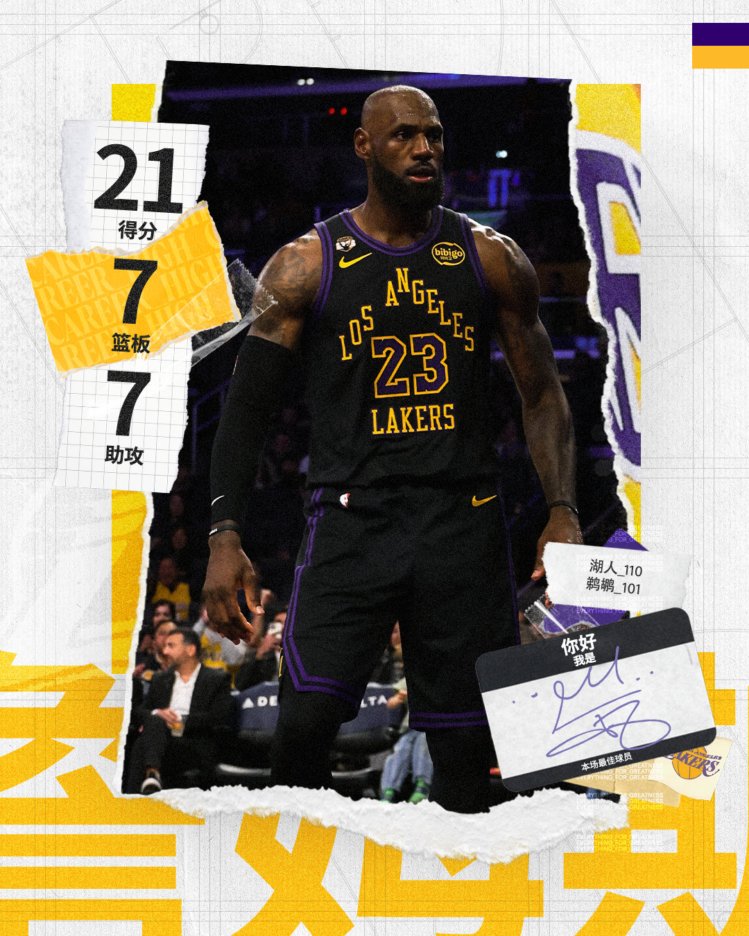 「全场MVP🥇」两位领袖🙌湖人四杀鹈鹕 鹈鹕vs湖人 湖人国度