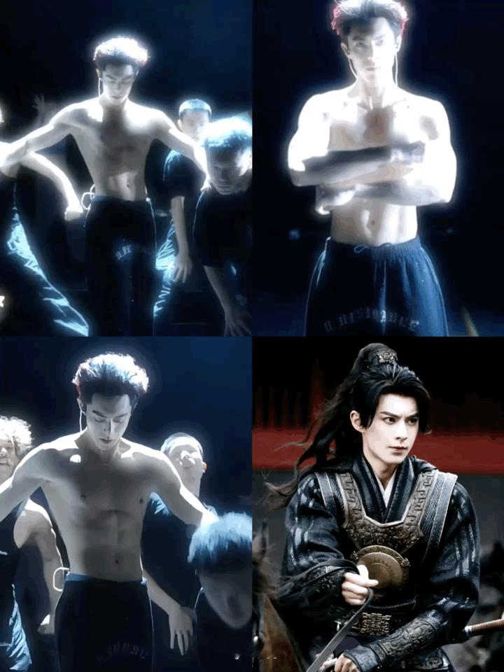 王鹤棣兑现承诺脱衣服了 啊啊啊啊 就是这股bking范[舔屏][舔屏]别人都代替