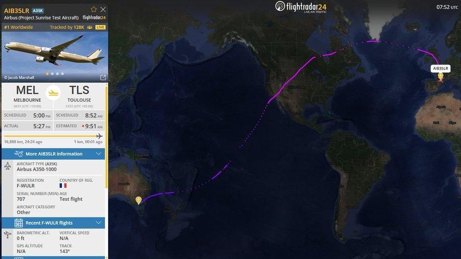 【24小时23分钟！A350-1000ULR创造全新世界纪录】A350-1000