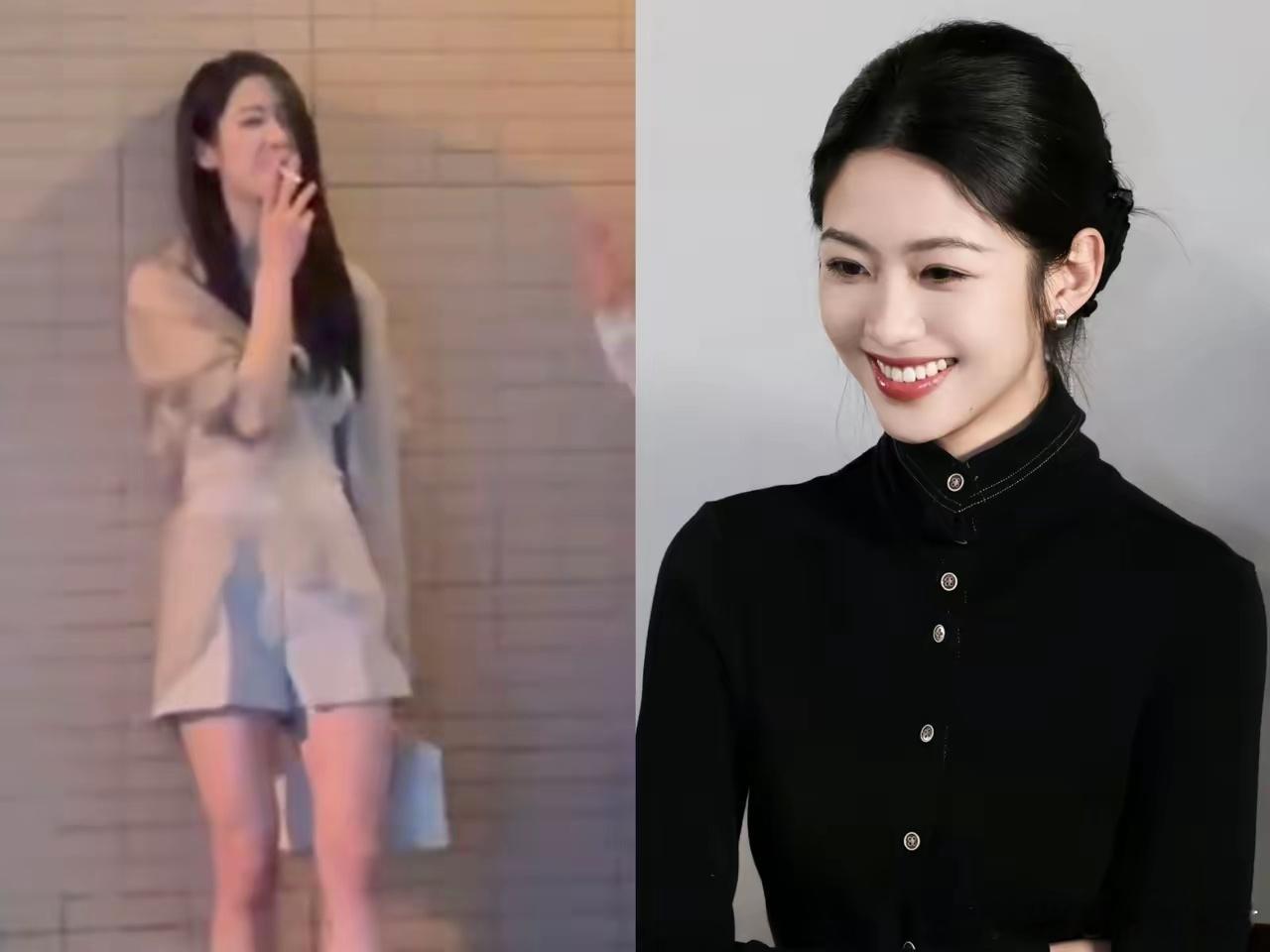 明眼人现在都看出来了，虽然向涵之现在不在公共区域吸烟了，但是她娴熟的动作一看就是