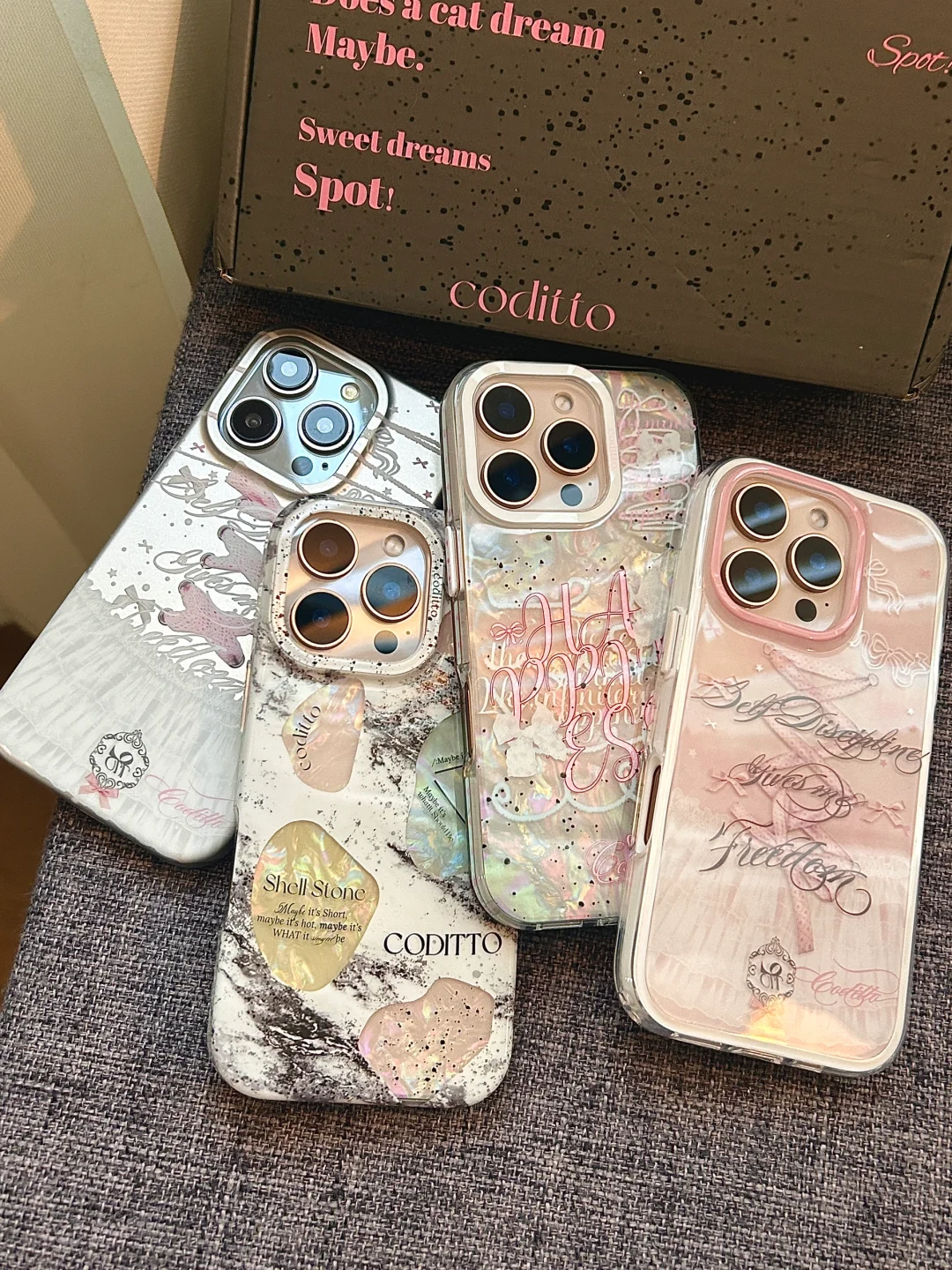很喜欢的4款好看的iphone16pro原创手机壳！！