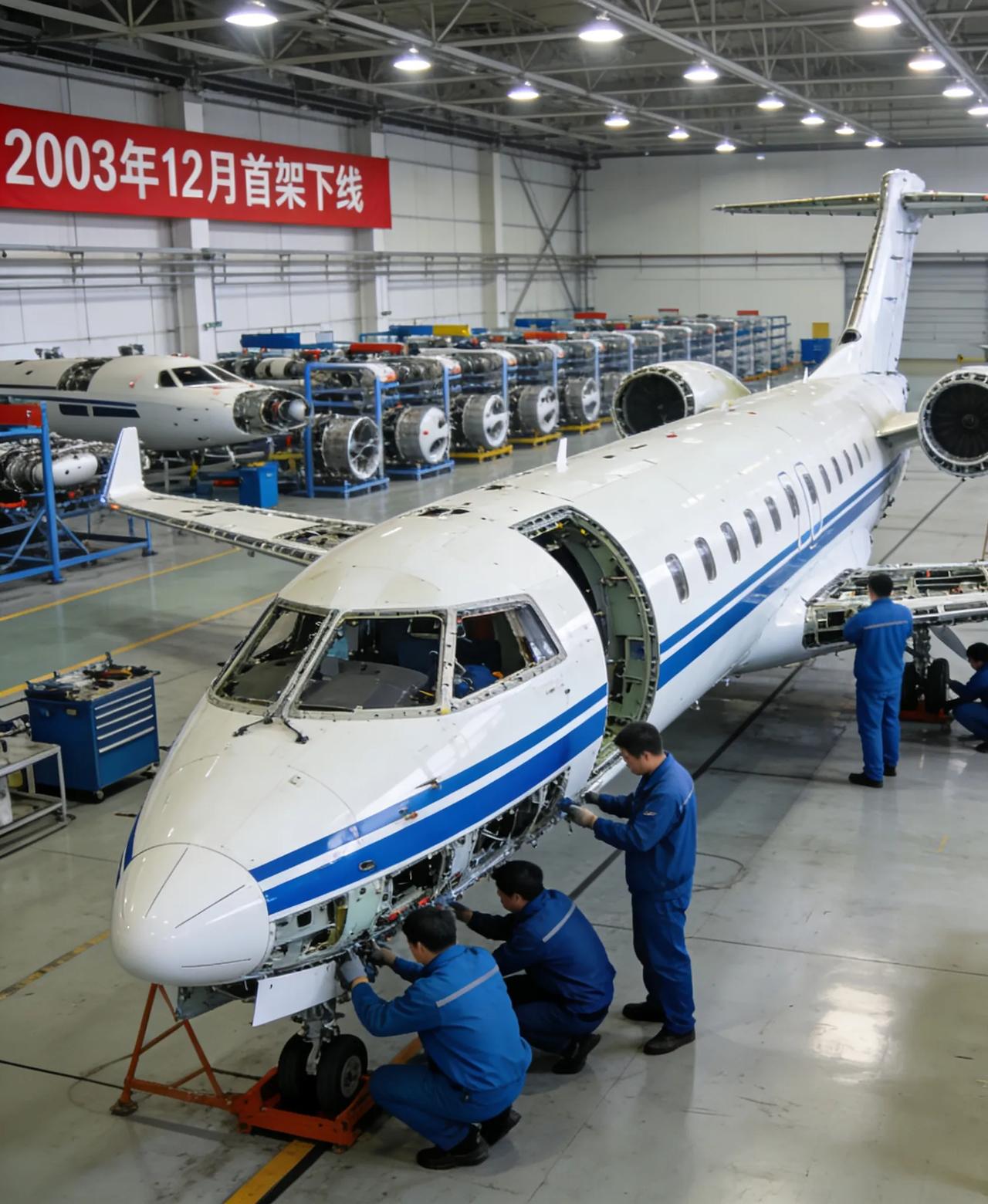 曾经中国支线客机也有过这样一段合资生产故事！2002年巴航和哈飞牵手，次年成立哈