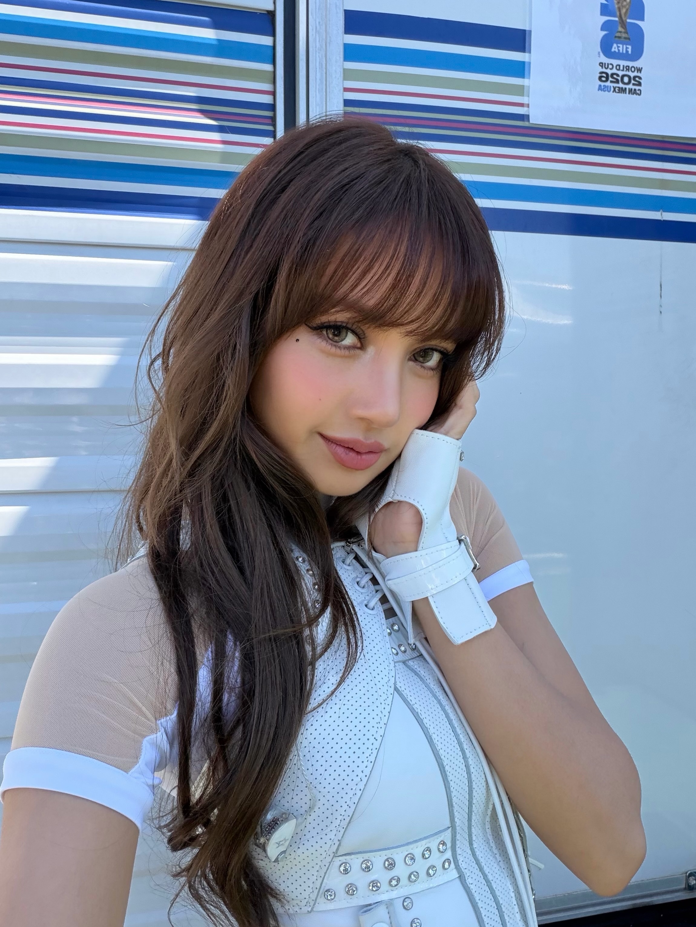 LISA INS更新🤍⚽️ 