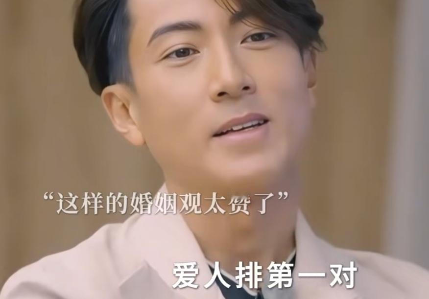 吴尊说爱人排第一，希望自己的孩子以后也把父母排在最后！
吴尊:“因为我觉得爱人是