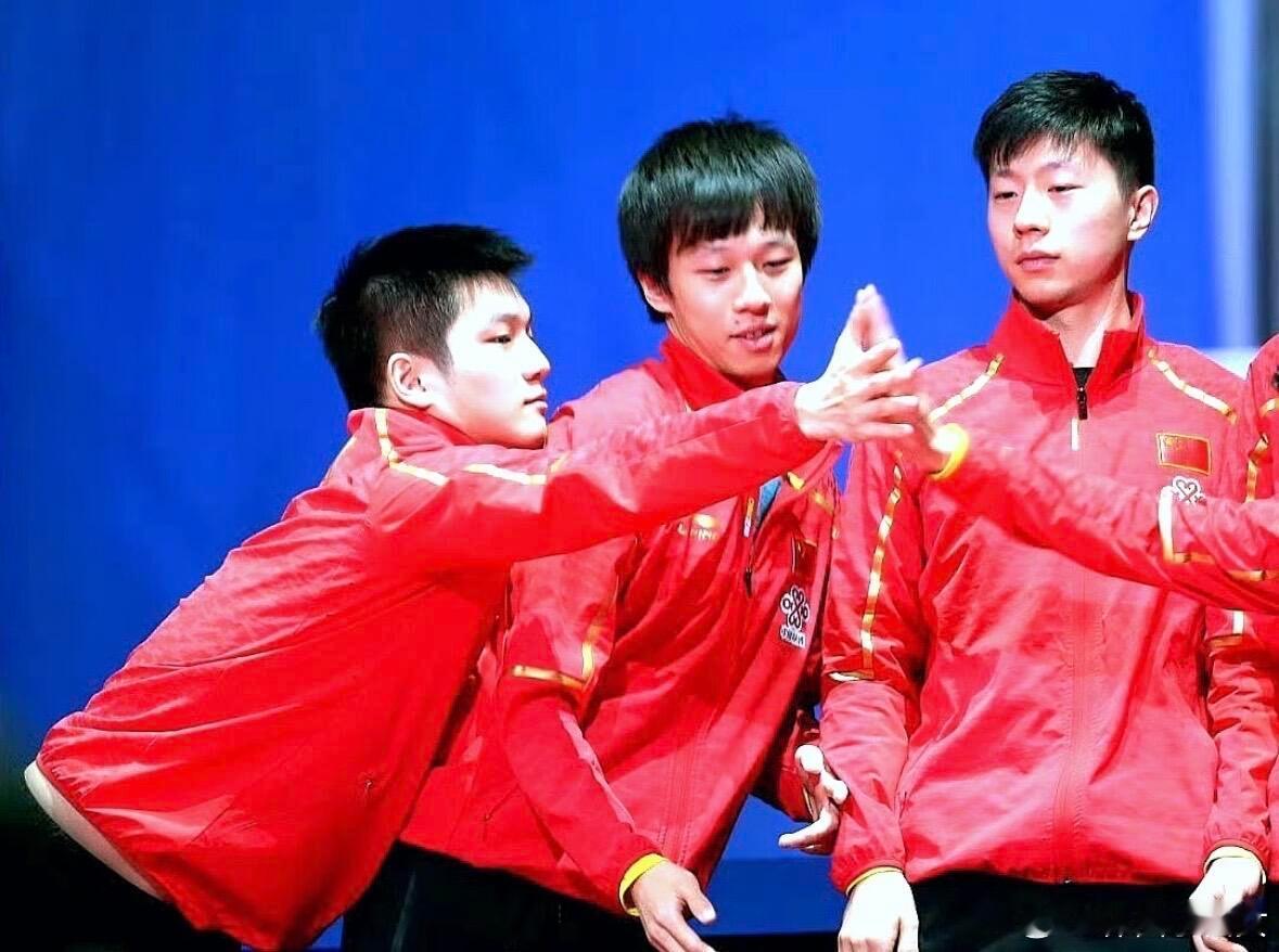 樊振东 林高远 马龙 那个时候好明媚好快乐！ 