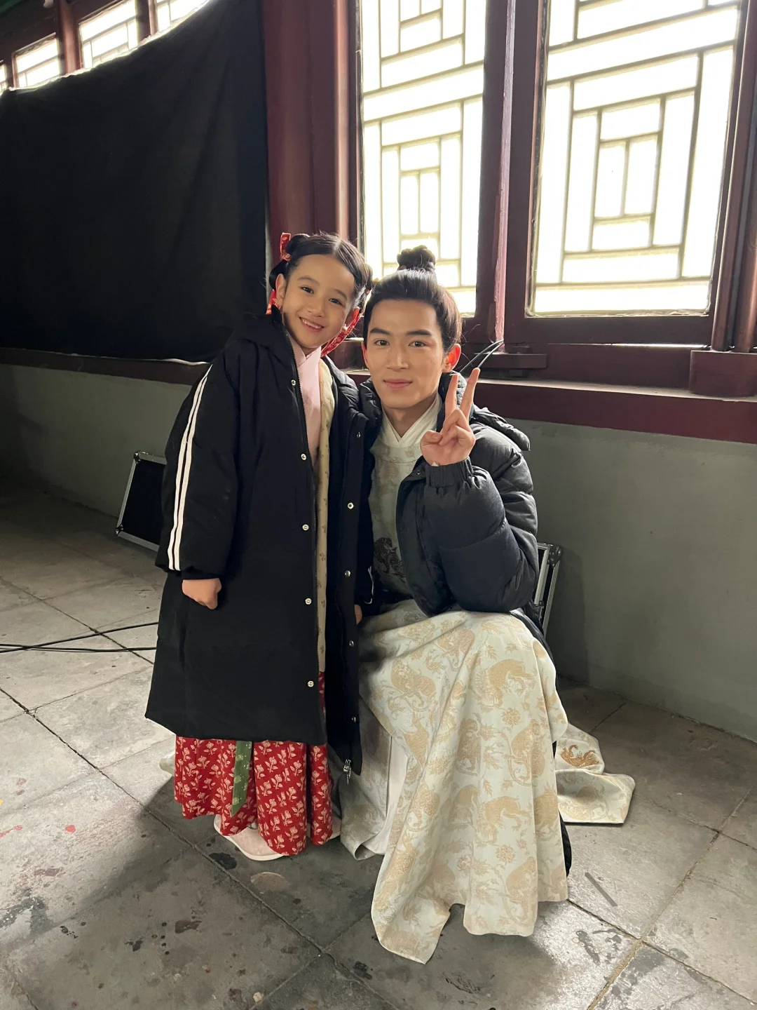 女儿带我去追星，就是追得有点太早了