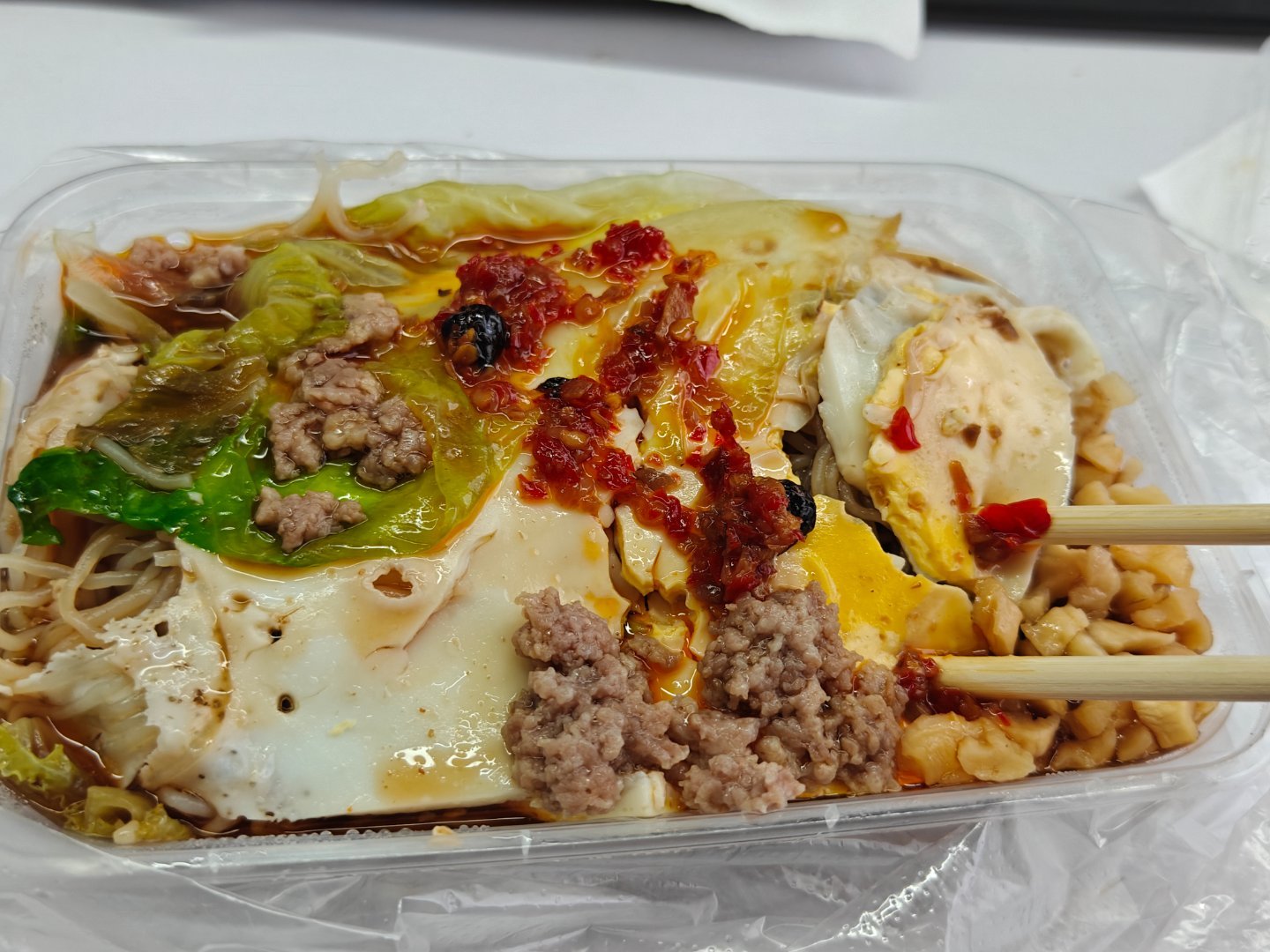 吃饭了！今天的早餐蒸米粉我的快乐源泉